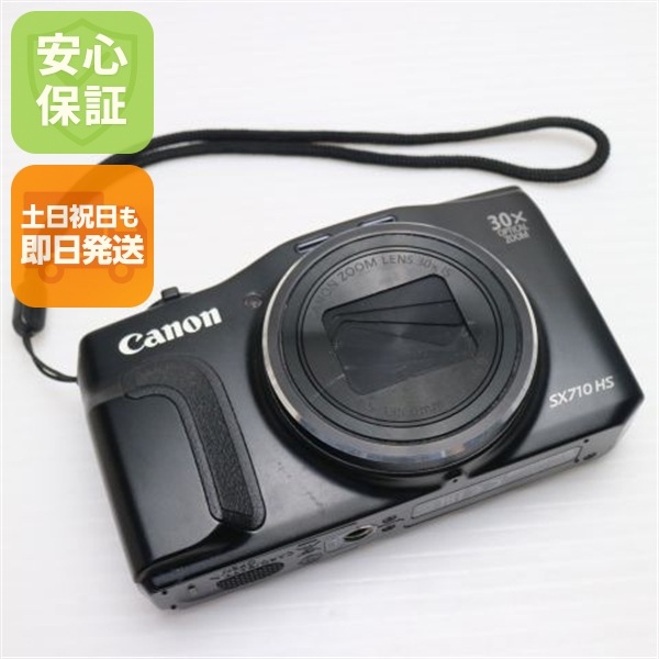 新品同様 PowerShot SX710 HS ブラック コンデジ Canon 172