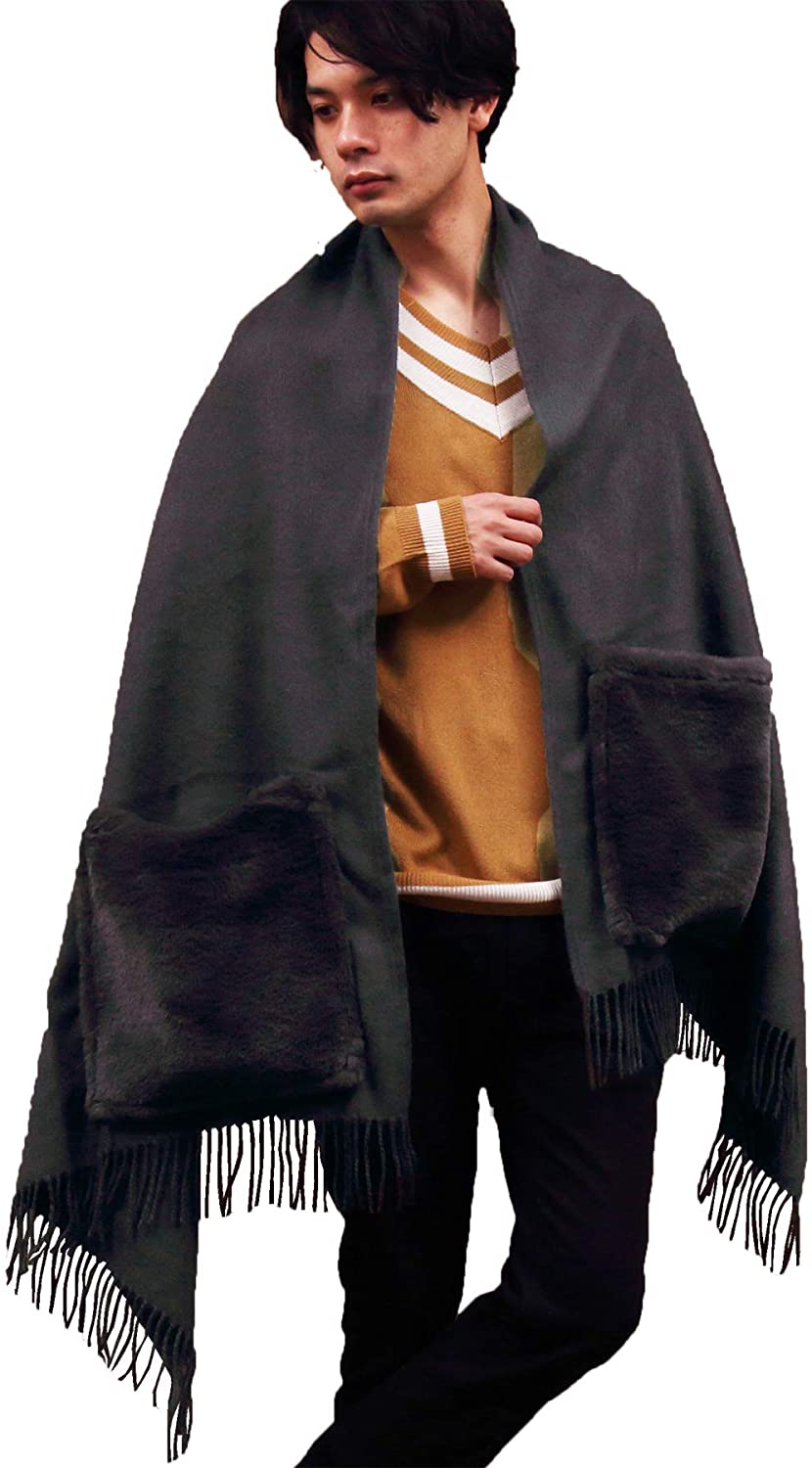 【本日限定価格】 エイト ストール マフラー 大判 ボアポケット eight 8 191 5,310円