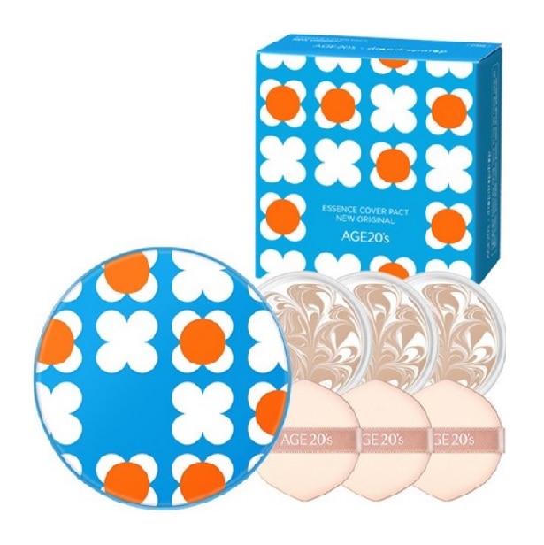 ドロップドロップドロップ2 ケース + ニューオリジナル 詰め替え3pセット, (ブルー ケース 13号 ホワイトラテ)