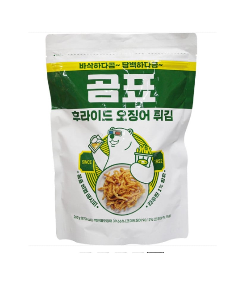 [韓国のお菓子] コストココムピョウフライドイカフライビールおつまみ (200g+200g) 2袋 5,676円