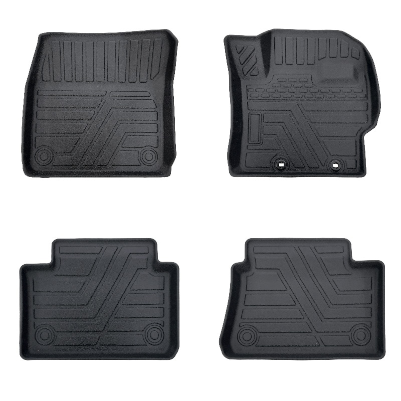 ヤリス ヤリスクロス 3D フロアマット フロント・リア4点セット 10系 210系 TPE素材 防水マット 専用設計 TOHPO 10YSD-46200