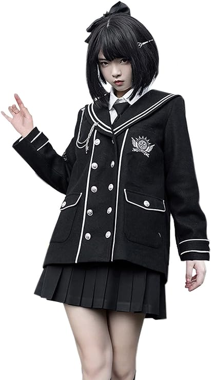 [Sky]制服 ロリータ ゴスロリ 衣装 軍服 ハロウィン コスプレ アニメ cos 森ガール ロリータ プリーツ スカート ブラウス 女装 服 ゴシック ドレス 女装 服 クリ