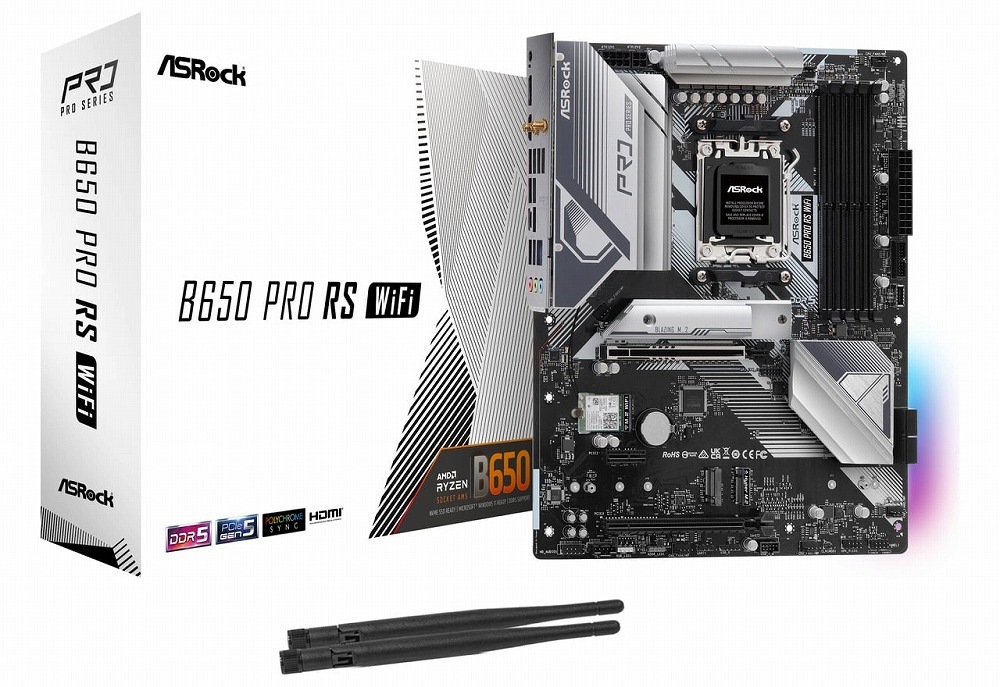 ASRock（アスロック） ASRock B650 Pro RS WiFi マザーボード B650PRORSWIFI