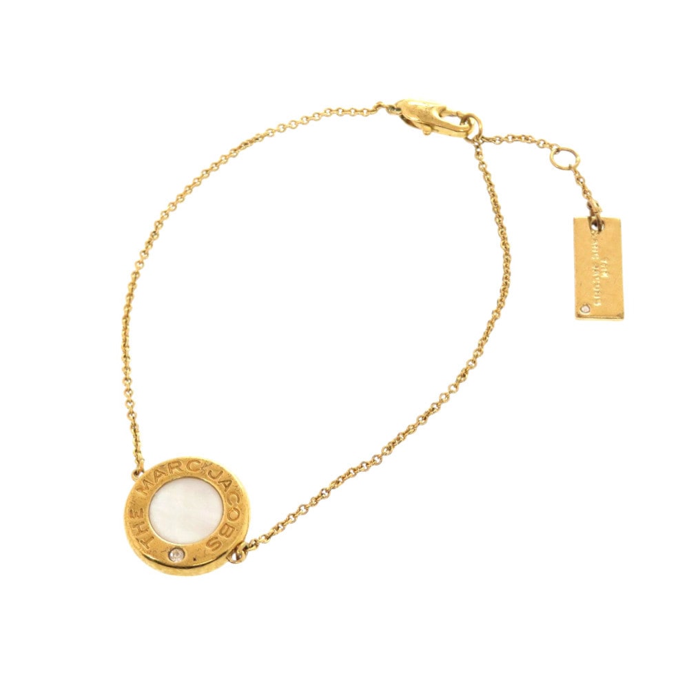 美品 ブレスレット メタル/ストーン ゴールド 0128【中古】 レディース