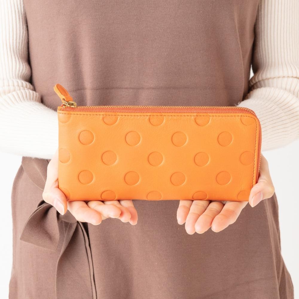 zucchero 長財布 レディース 日本製 本革 牛革 55306 取り出しやすい カード 水晶玉子 開運財布 グリーン