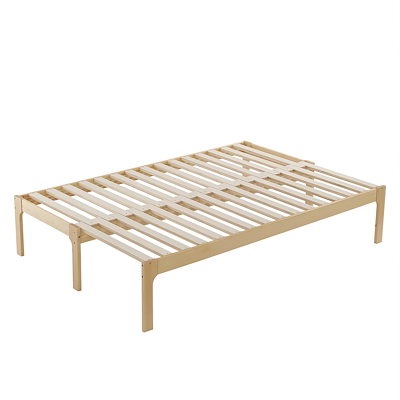 P112[国内即発送]【幅140cm】ソファベッド ディベッド 木製 伸長式ベッド ダブル D 2way パイン材 フレームのみ すのこ シングル セミシングル セミダブル SS~D