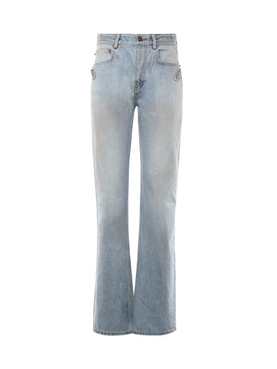 BALENCIAGA Women Denim Pants 849953 TTW744200 Blue