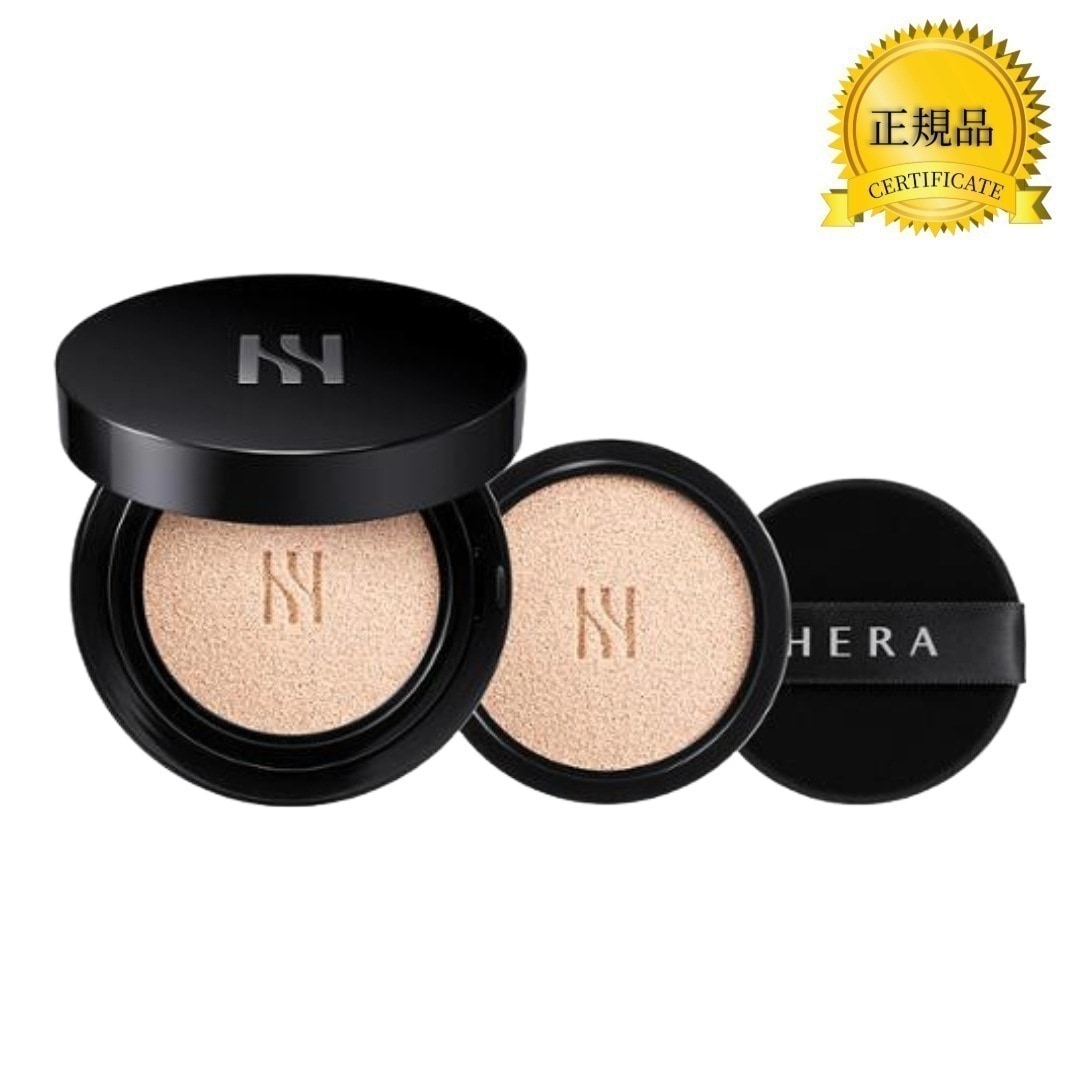 NEW ブラック クッション ファンデ/本品+レフィル/ 韓国人気/ コスメ