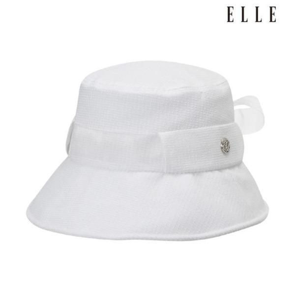 ゴルフ セーブゾーン01 女性 リボン テープ ポイント ハット 6L47403 100 (S45789431)