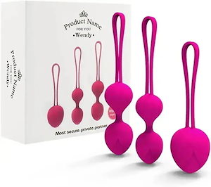 膣トレ 膣トレーニング 女性用 骨盤底筋 出産後の締まり 湯漏れ対策 シリコン製 ゲイシャボール 収縮運動 膣トレボール