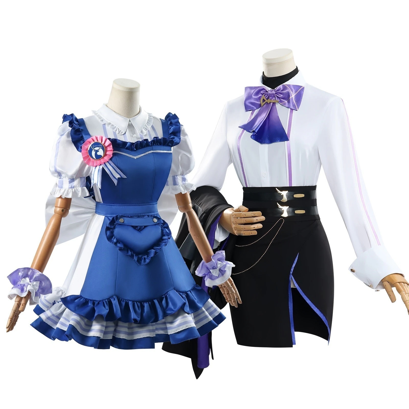 【2025新作】コスプレ 仮装瑞幸連動元神cos服希格雯クロリンドコスプレ衣装二次元衣装 イベント用品