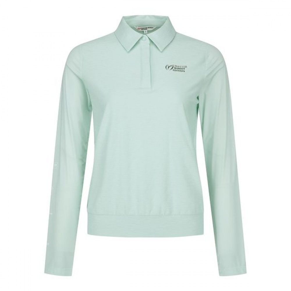 [マスターバニー] レディースクールスリーブリンクルカラーTシャツTシャツ・カットソー