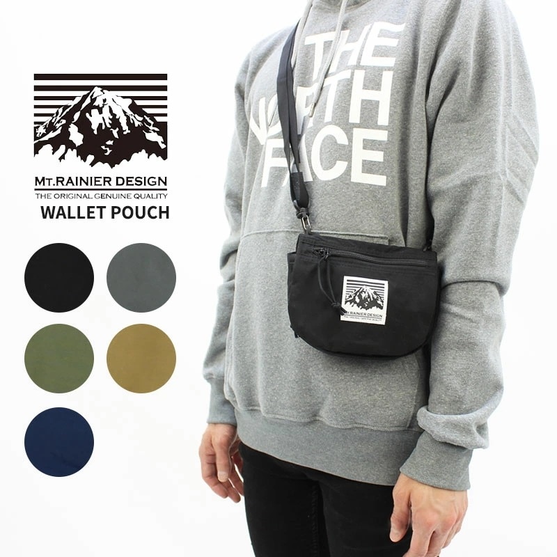 マウント レイニア デザイン MT.RAINIER DESIGN MRD WALLET POUCH ウォレット ポーチ ショルダー 7166 7167