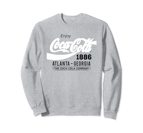 コカ・コーラ ブラック&ホワイト クラシックロゴ トレーナー