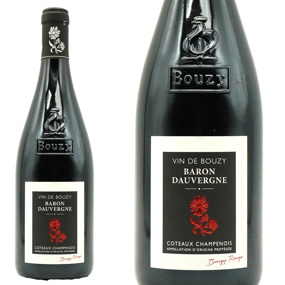 バロン ドーヴェルニュ コトー シャンプノワ グラン クリュ 特級 ブジー100％ ルージュ ミレジメ 2022 蔵出し希少品 レリーフ入りボトルBaron Dauvergne (BARON