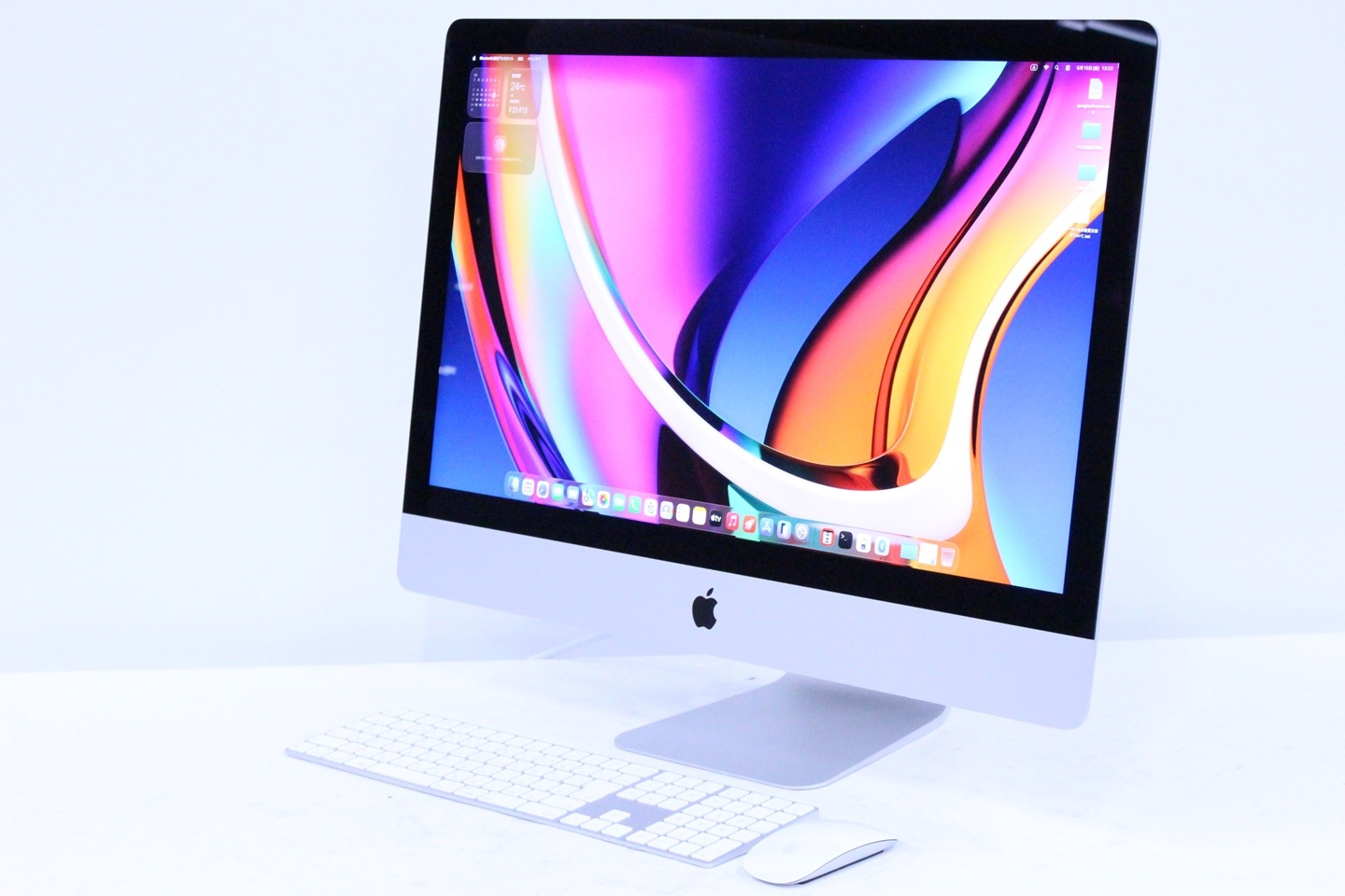 即配 良品 高精細5K液晶 パワフル32Gモデル iMac 2020 i7-10700K 32GB 1.0T 27.0Retina-5K Radeon Tahoe 無線KB+MS AAA評価