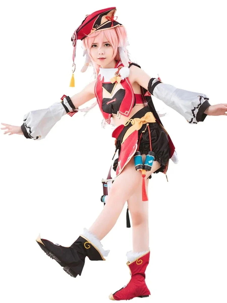 送料無料 コスプレ衣子大人原神　煙緋　えんひ　コスプレ　衣