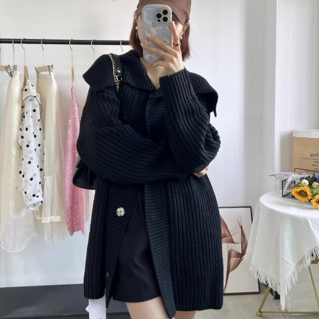 ニットセーター ジャケット ルーズ セーター カーディガン 長袖 ニット かわいい 大人可愛い きれいめ カジュアル 大人 上品 おしゃれ お洒落 かっこいい 大人女子 ラフ ラブリー キュート