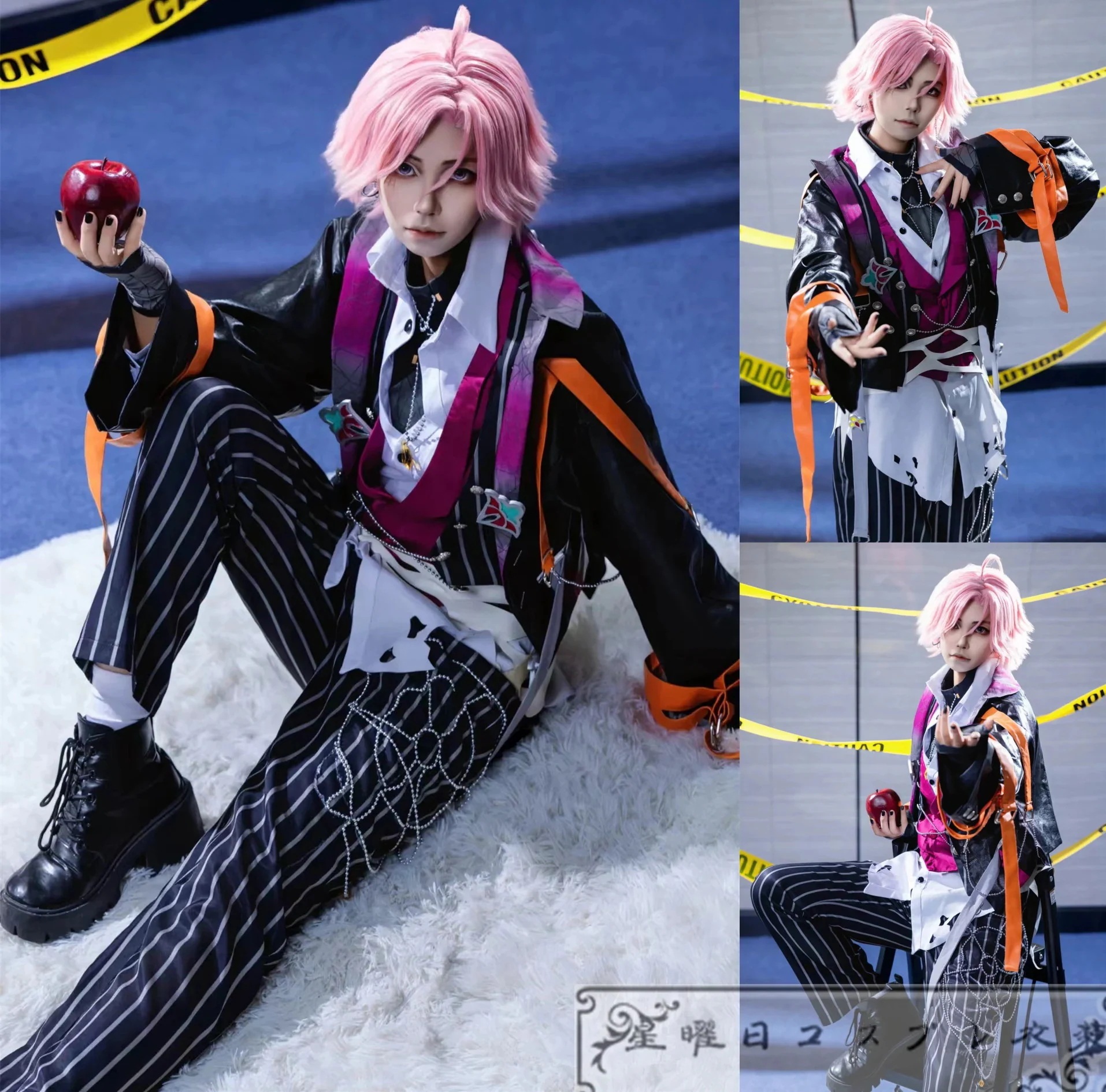 あんさんぶるスターズ Crazy:B 悪戯心 スパイダーハロウィン 桜河こはく 椎名ニキ 天城燐音 HIMERU コスプレ衣装 コスチューム