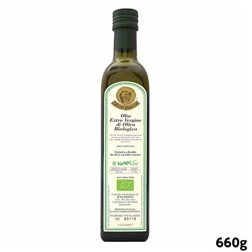アサクラ 有機エキストラバージンオリーブオイル オルチョサンニータ 660g（750ml)