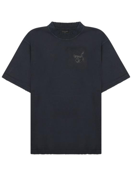 BALENCIAGA Men T-Shirts 764235 TSVD51041 Black