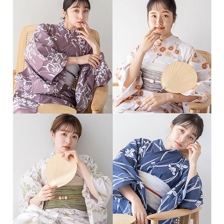 【急速出荷】日本の着物 ゆかた 女性 伝統的スタイル 高級純綿織り 日本旅行 写真着物 ゆかた Yukata