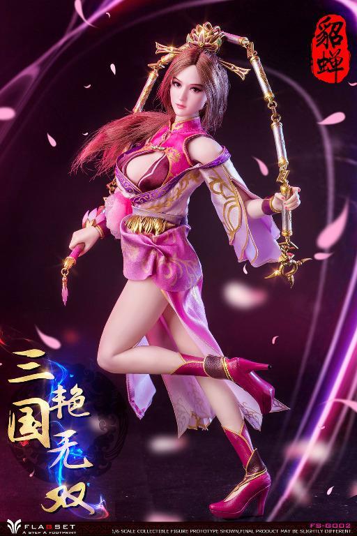 新品未開封 FLAGSET 1/6三国 無双 貂蝉 美人 コスプレ フィギュア FS-G002