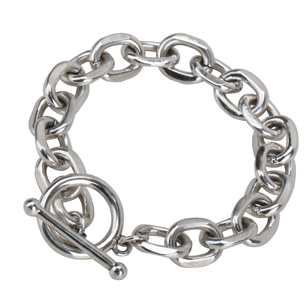 925 マンテル小豆チェーン 幅11mm [bs141-11mm-21cm]