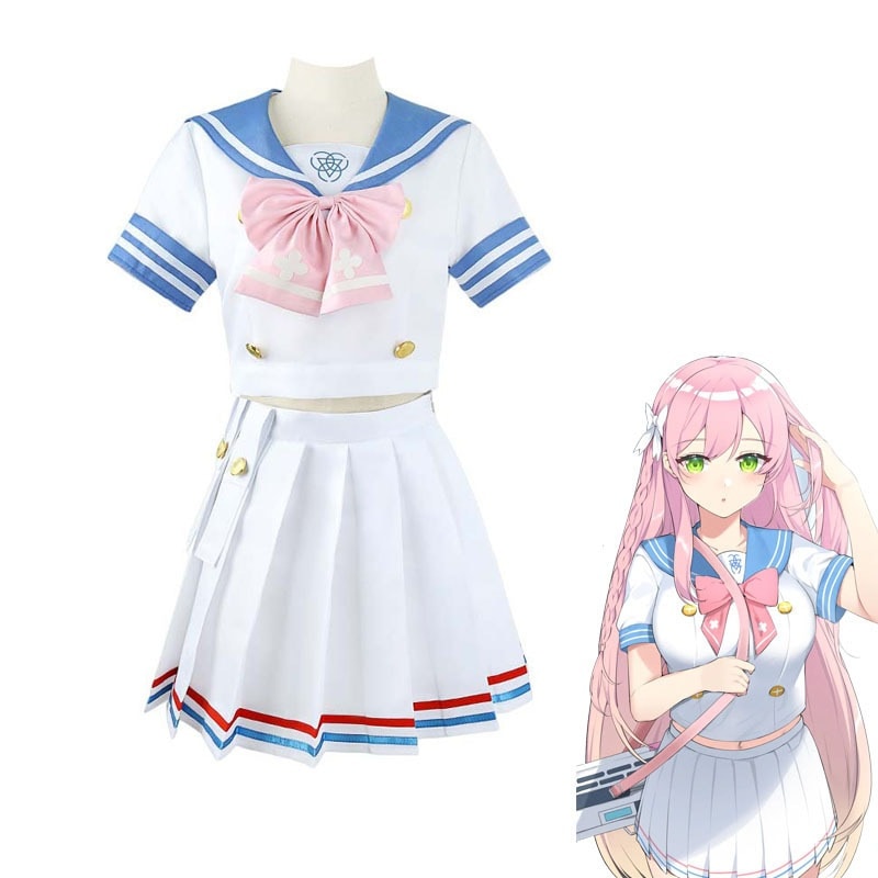 Azure Files コスプレ衣装 浦和 花子 ゲーム制服 セーラー服 コスプレ アニメ パフォーマンス衣装 ハロウィン