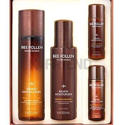 ビポレンリニュースペシャルスキンケアセット1セット ハリケア 潤い補給 ビーポーレン配合 乾燥対策 スキンケアセット 肌の水分バランス 肌ストレス対策 しっとりスキンケア