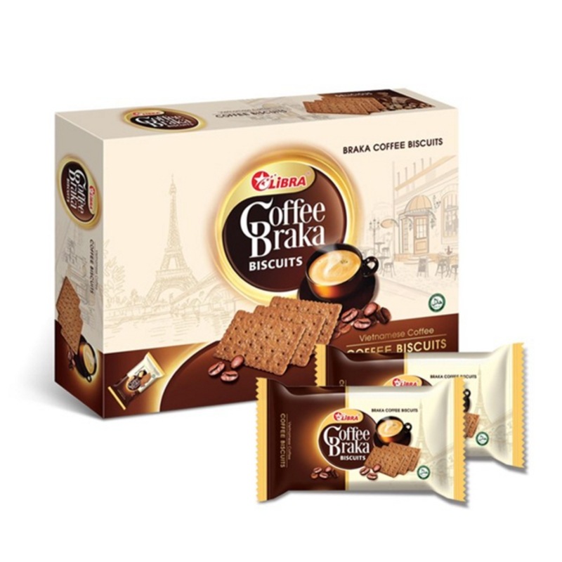 LiBRAブラカコーヒービスケット24p360g2個