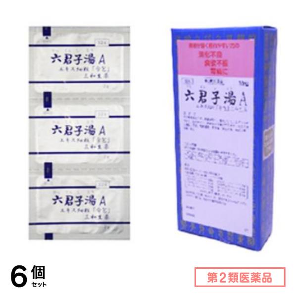 第２類医薬品 324六君子湯Aエキス細粒「分包」三和生薬 30包 6個セット