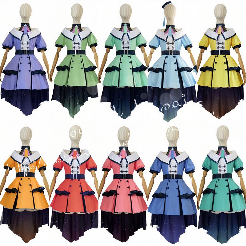 【本日限定】ラブライブ リエラ ウィーン平安名すみれ若菜四季唐可可桜小路きな子澁谷かん米女メイ嵐千砂都鬼塚冬毬葉月恋 コスプレ衣装 学園祭