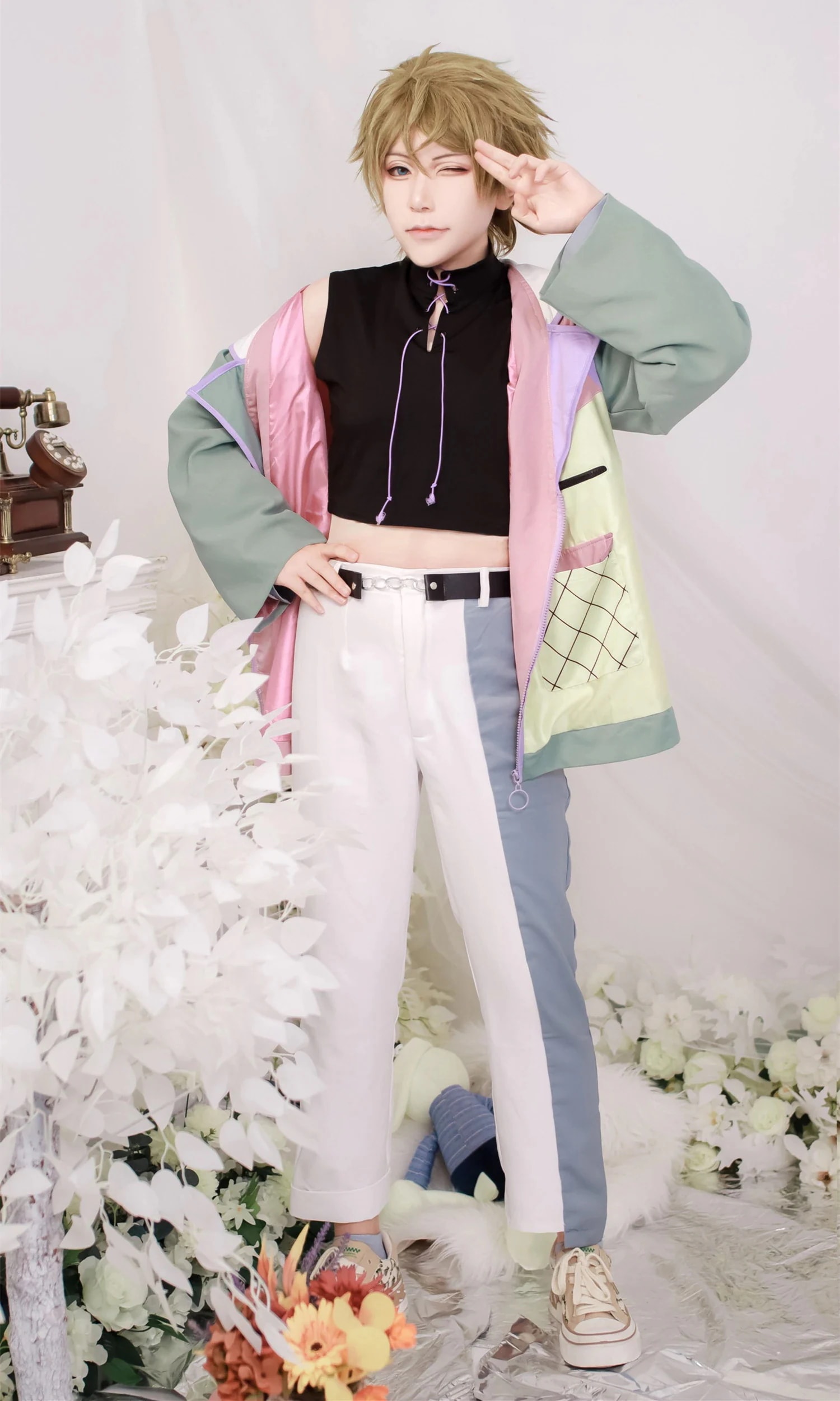 あんさんぶるスターズ きまぐれシティライダー City Rider 巴日和 紫之創 高峯翠 仁兔なずな コスプレ衣装 コスチューム期間限定30％