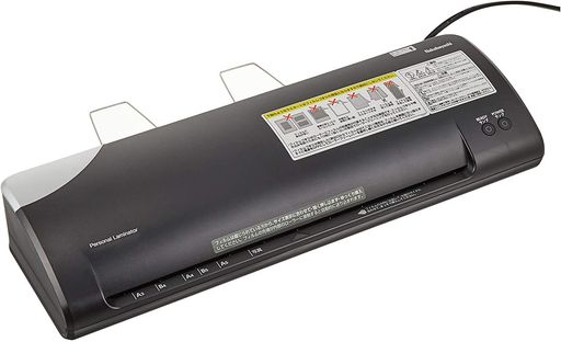 ナカバヤシ パーソナルラミネーター A3 ブラック Z2757