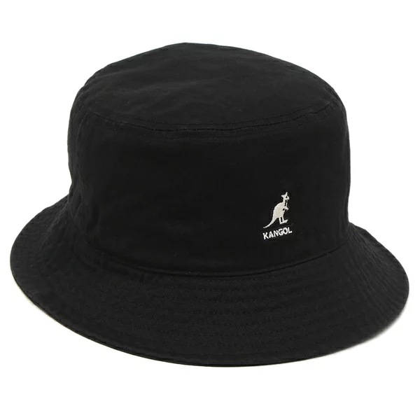 帽子 ウォッシュドバケット バケットハット ブラック メンズ レディース ユニセックス WASHED BUCKET K4224HT BLK
