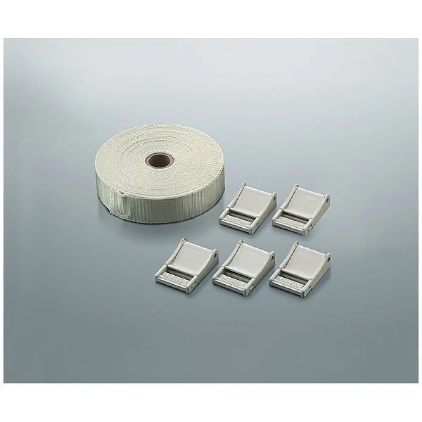 耐震バックル 5個セット ベルト25mmx10m付き EAS-TS17N