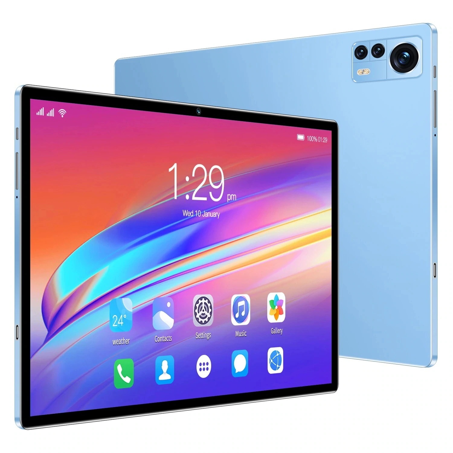 タブレットPC 本体 X12 Android15 10.1インチ Wi-Fiモデル 6GB+128GB SIMフリー WIFI 軽量 おすすめ 在宅勤務 お絵描き