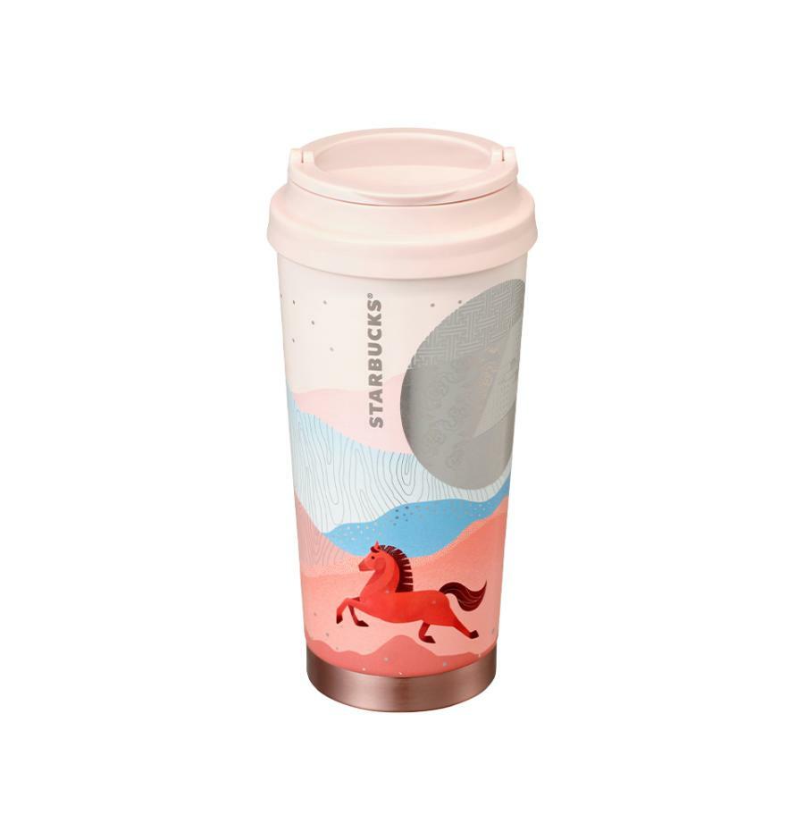 SS ワイルドテイル 赤馬 エルマ タンブラー 473ml 韓国スターバ グッズ