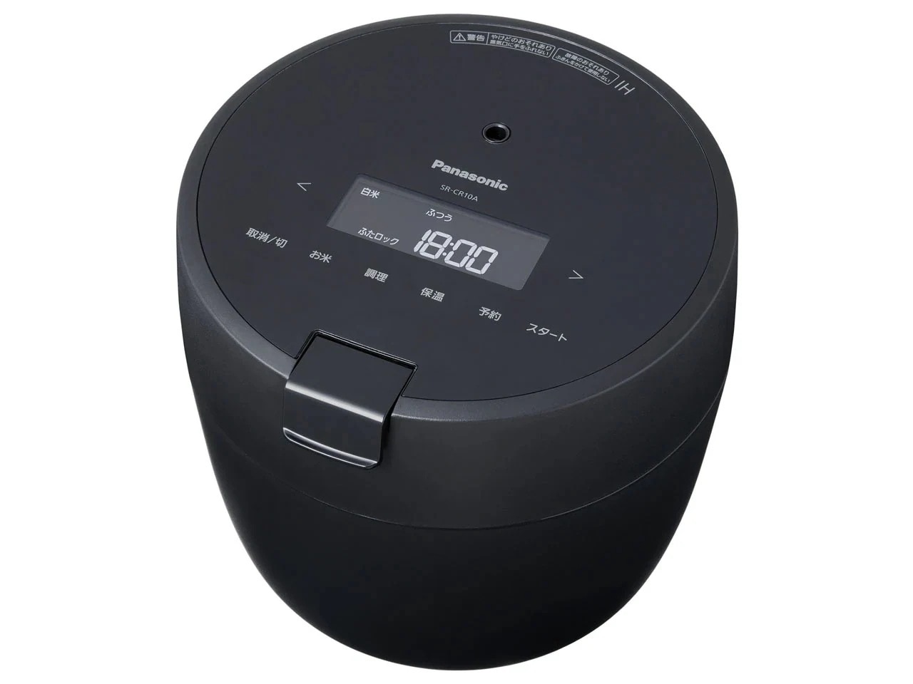 SR-CR10A-K [ブラック]圧力IH炊飯ジャー(5合炊き)