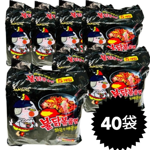 プルダックポックンミョン 140g x 40袋