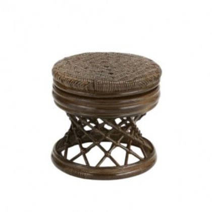 今枝商店 Romantic Rattan 籐回転スツール ロータイプ S67B 7,143円
