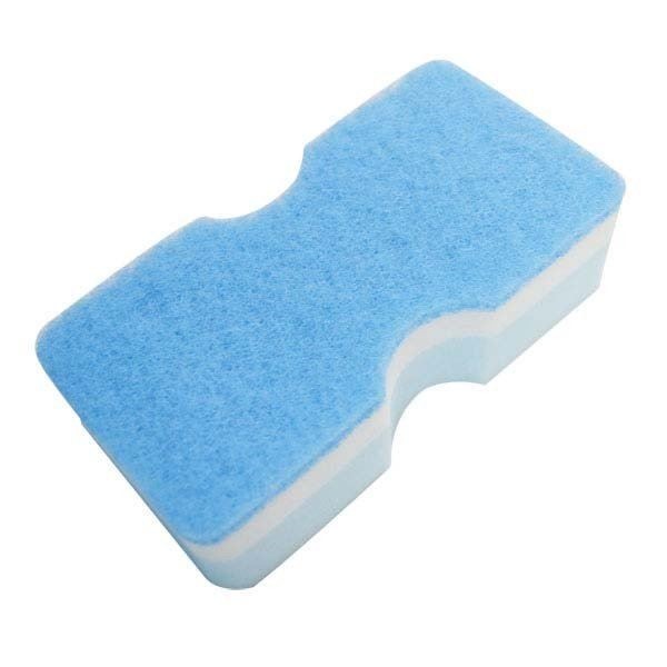 (まとめ)オーエ CLEAN KEEPING バススポンジ ブルー(バス 風呂 浴室 バスタブ 掃除 清掃 スポンジ 洗浄) 44個セット