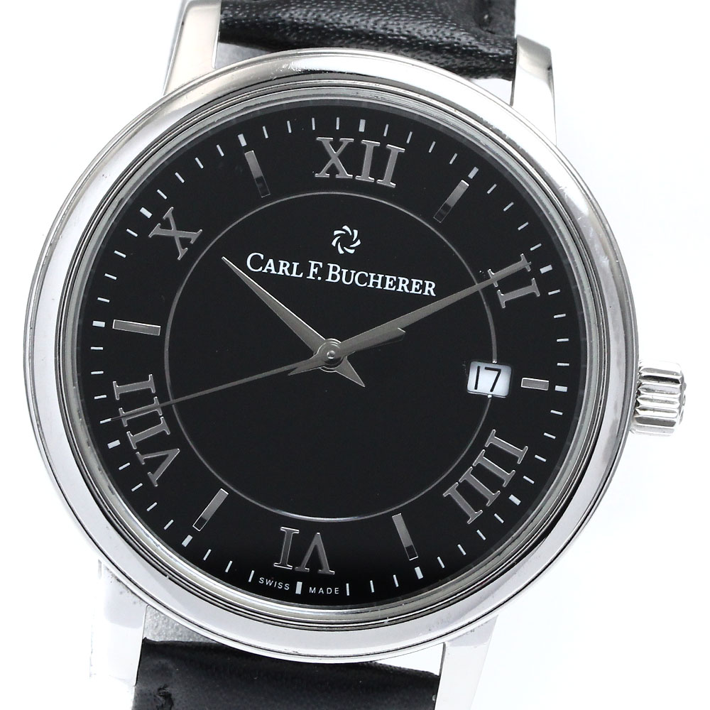 カール F.ブヘラ CARL F.BUCHERER 10314.08 アダマビ デイト 自動巻き メンズ _879296【中古】