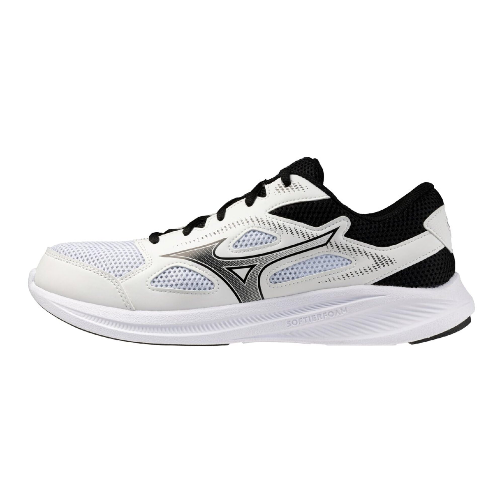 【最安値挑戦中】 [ミズノ] ランニングシューズ マキシマイザー Maximizer 27 ホワイト×ブラック 26.5 cm 3E