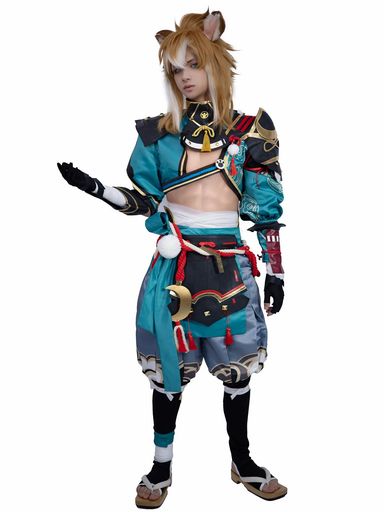コスパ最高 即納 原神 コスプレ ゴロー GENSHIN ゲーム コスプレ衣装 ハロウィン コスチューム イベント 仮装 撮影会 M