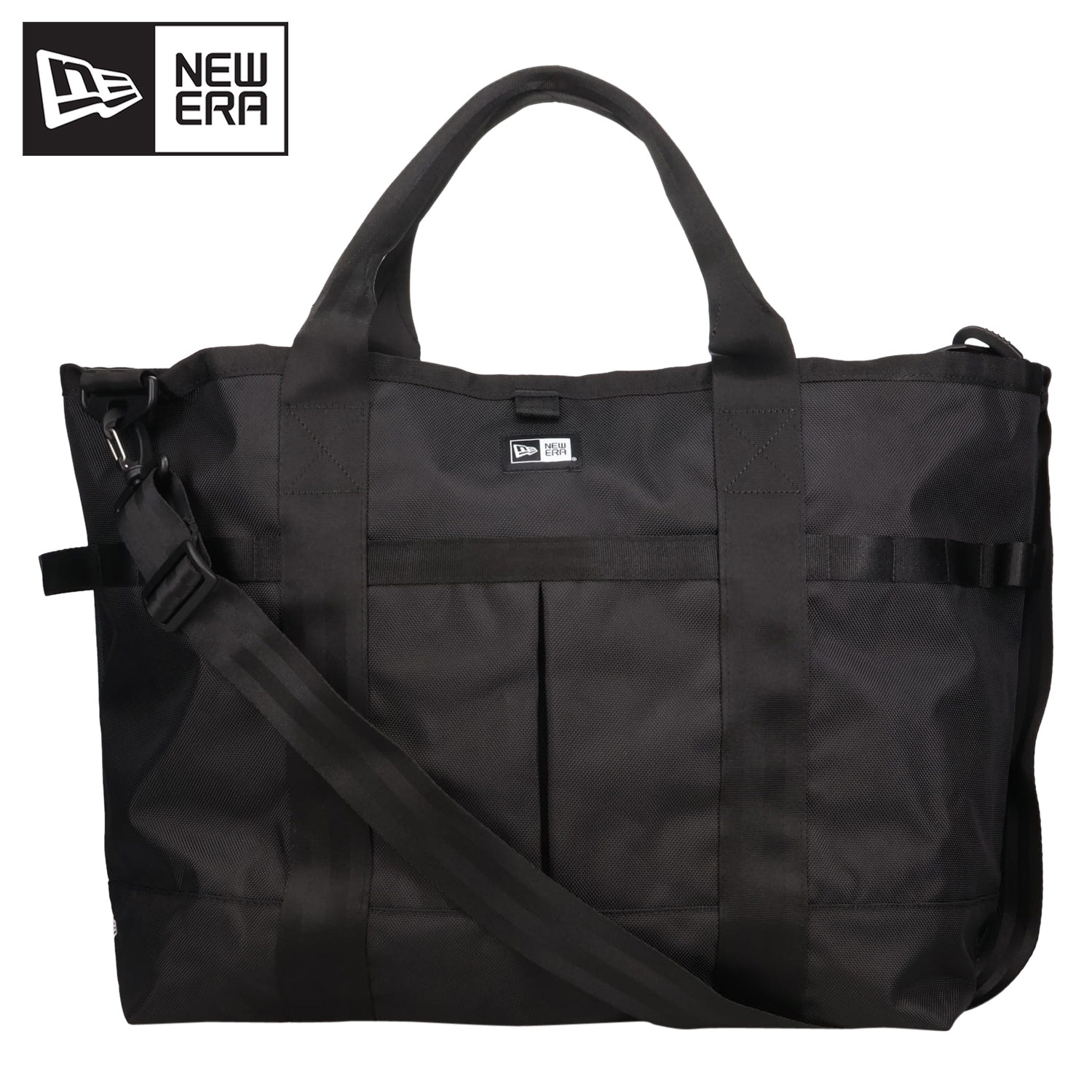 バック トートバッグ ショルダーバッグ メンズ レディース 42L 大容量 斜めがけ 軽量 ブラック 14392104