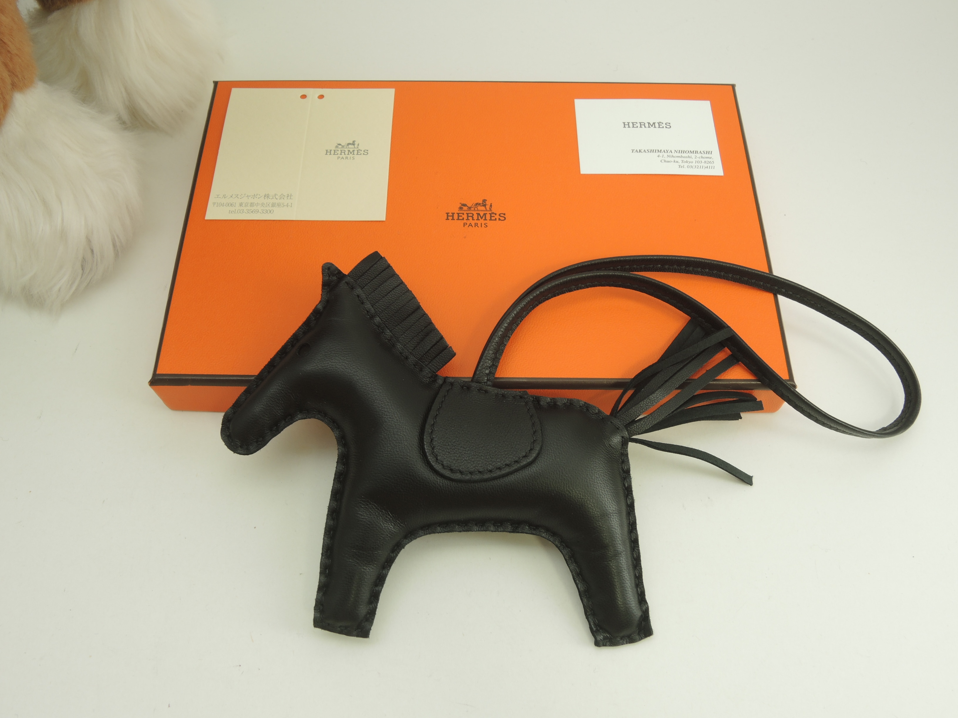 ロデオMM アニューミロ 黒 バッグチャーム アクセサリー 新品@Y 9