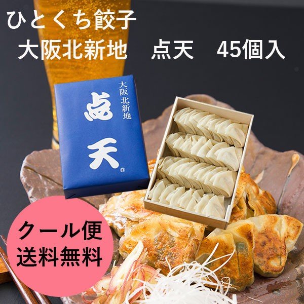 点天　大阪北新地　ひとくち餃子　45個入