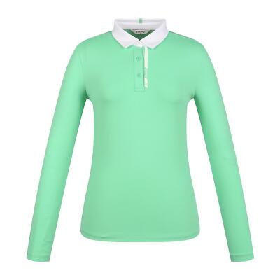 正規品 PING レディース カラ カラーブロック ポイント ロングスリーブ Tシャツ